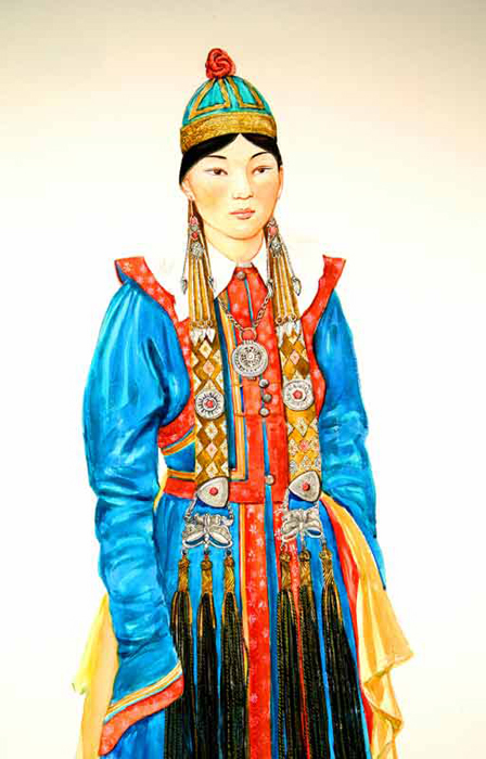 Mongolian Traditional Clothes